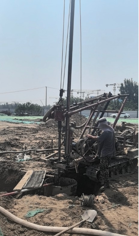 沧州孟村回族自治县工地打井